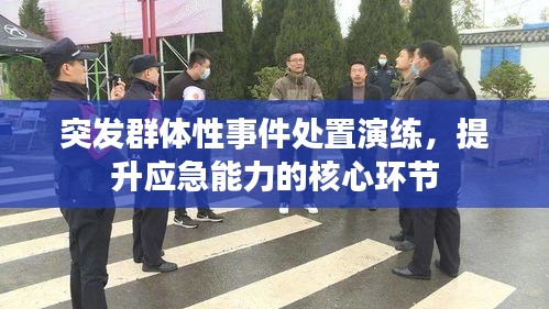 突发群体性事件处置演练，提升应急能力的核心环节