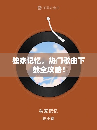 独家记忆，热门歌曲下载全攻略！