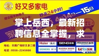 掌上岳西，最新招聘信息全掌握，求职招聘一手资讯