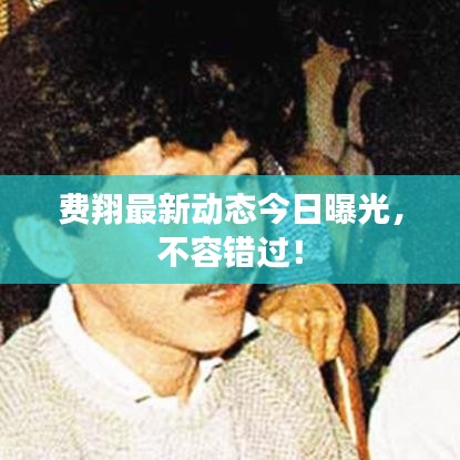 费翔最新动态今日曝光，不容错过！