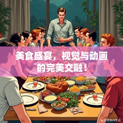 美食盛宴，视觉与动画的完美交融！