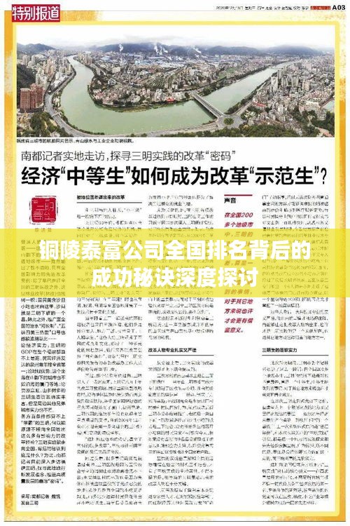 铜陵泰富公司全国排名背后的成功秘诀深度探讨