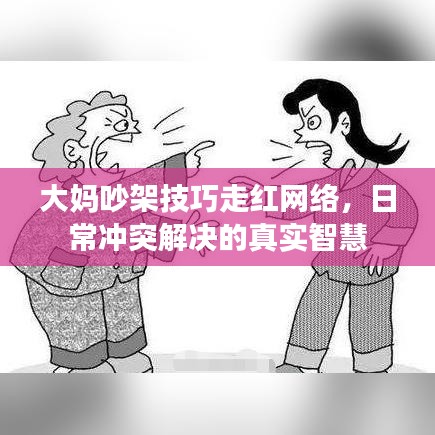 大妈吵架技巧走红网络，日常冲突解决的真实智慧