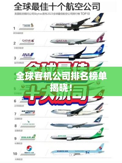 全球客机公司排名榜单揭晓！