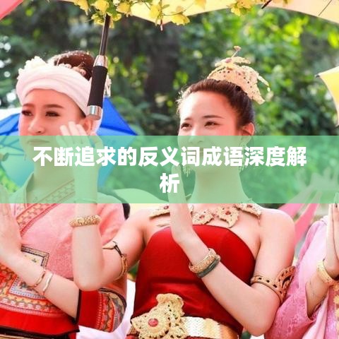 不断追求的反义词成语深度解析
