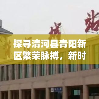 探寻清河县青阳新区繁荣脉搏，新时代发展宣传片亮相！