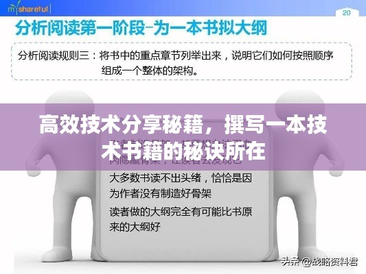 高效技术分享秘籍，撰写一本技术书籍的秘诀所在