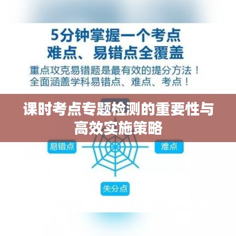 课时考点专题检测的重要性与高效实施策略