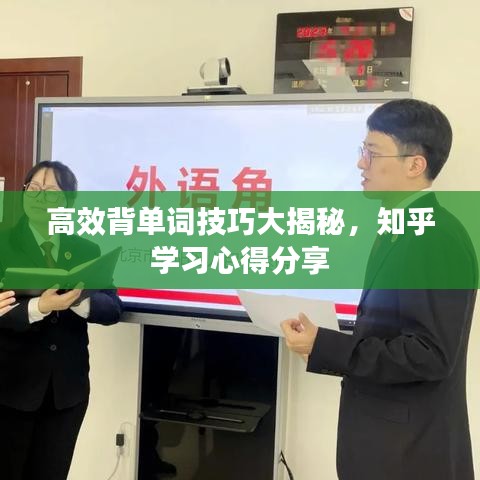 高效背单词技巧大揭秘，知乎学习心得分享