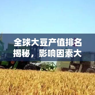 全球大豆产值排名揭秘，影响因素大盘点！