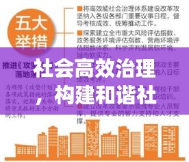社会高效治理，构建和谐社会的新路径探索