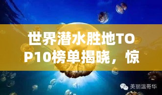 世界潜水胜地TOP10榜单揭晓，惊艳海底世界等你来探秘！