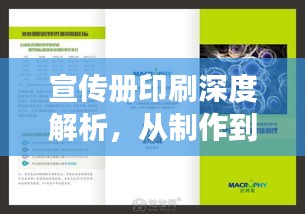 宣传册印刷深度解析，从制作到成效的全面剖析