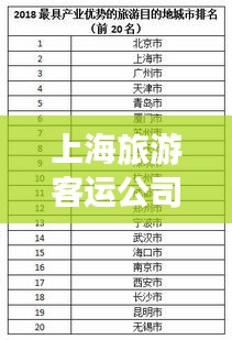 上海旅游客运公司排名榜单揭晓！