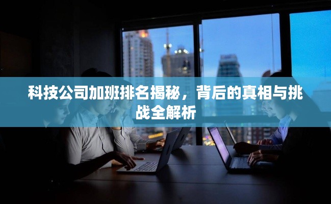 科技公司加班排名揭秘，背后的真相与挑战全解析