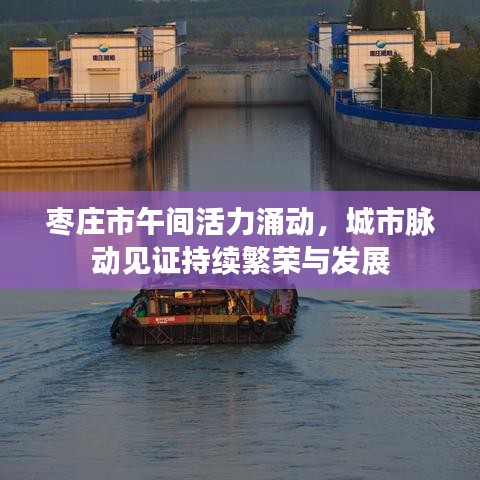 枣庄市午间活力涌动，城市脉动见证持续繁荣与发展
