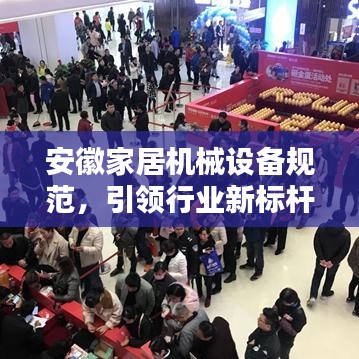 安徽家居机械设备规范，引领行业新标杆，打造优质生活