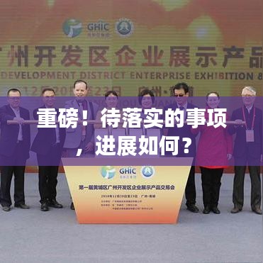 重磅！待落实的事项，进展如何？