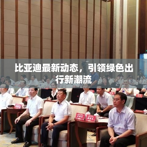 比亚迪最新动态，引领绿色出行新潮流