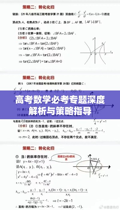 高考数学必考专题深度解析与策略指导