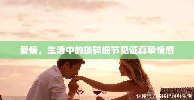 爱情，生活中的琐碎细节见证真挚情感