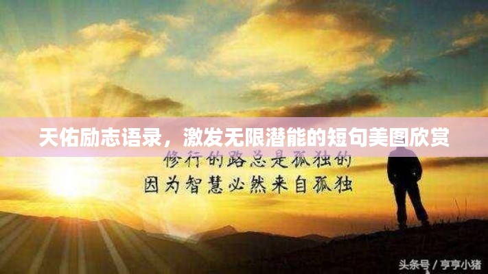 天佑励志语录，激发无限潜能的短句美图欣赏